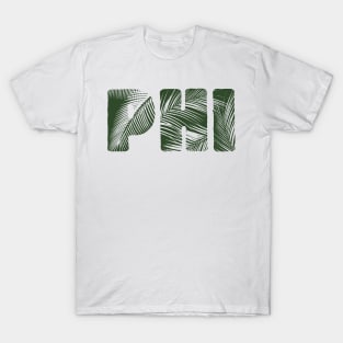 Phi Leaf Letters T-Shirt
